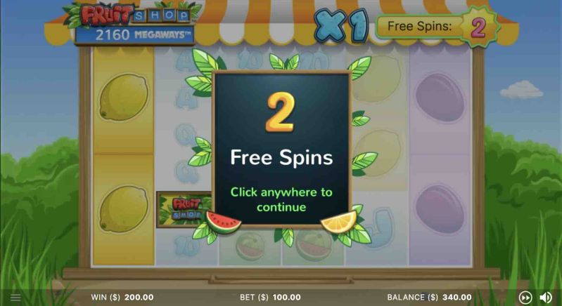 Bonus Features in Fruit Shop Megaways Slot
