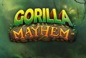 Gorilla Mayhem Online Slot Logo