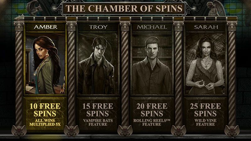 Immortal Romance slot Free Spins
