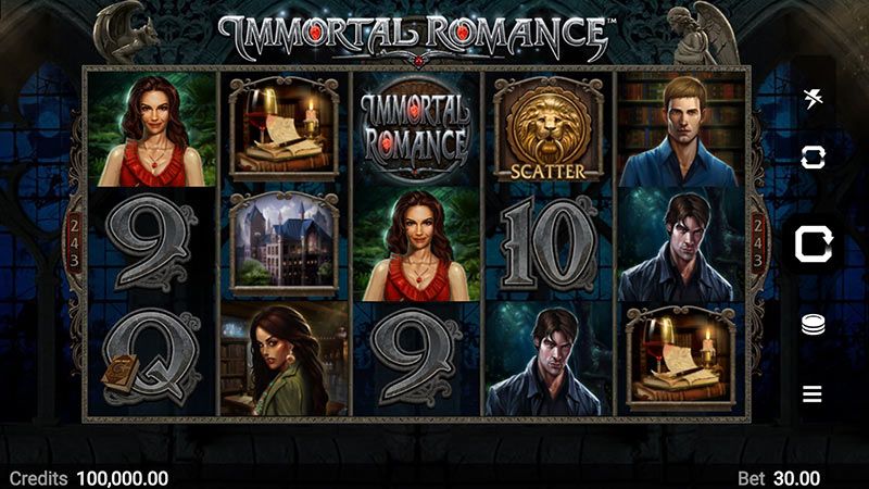 Immortal Romance slot theme