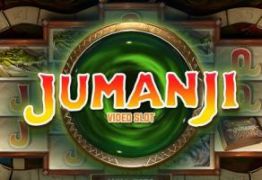 Jumanji online slot logo