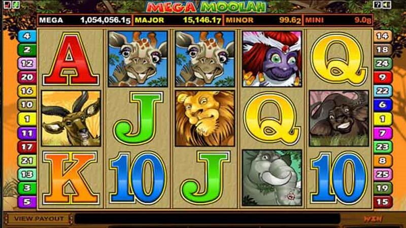 Mega Moolah slot theme