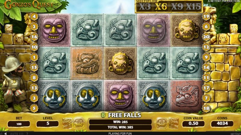 Gonzo’s Quest Free Spins Feature