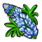 Blue flower