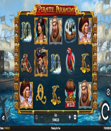 Jouez dès maintenant à la machine à sous Pirate Armada de 1x2 Gaming gratuitement sur Casino Canada.