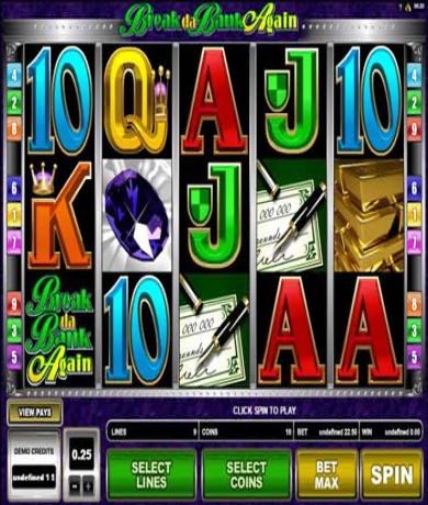 Try out Break Da Bank Again from Games Global - Review and Free Demo Play available at networkcareassist.com