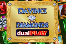 Da Vinci Diamonds Dual Play Online Slot Emblem