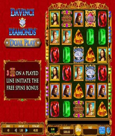 Experience the Da Vinci Diamonds Dual Play Slot: Read the Review and Play for Free at networkcareassist.com Now!