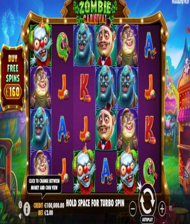 Experience Zombie Carnival by Pragmatic Play - Check out our Review and Free Demo on networkcareassist.com