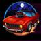 cool wolf symbol car