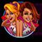 cool wolf symbol girls