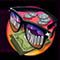 cool wolf symbol glasses