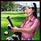 life of riches symbol lady at golf