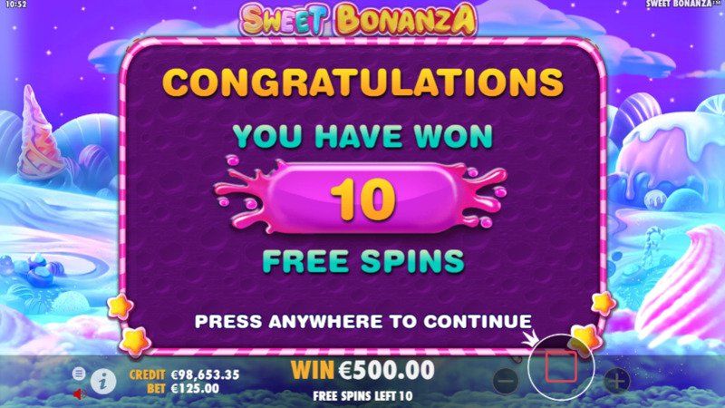 Sweet Bonanza Slot Free Spins Bonus Feature